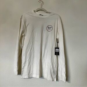 Brixton White Long Sleeve Men's Shirt